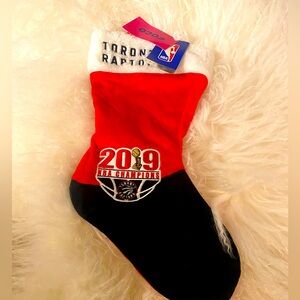 BNWT Raptors collectible Plush 2019 NBA Championship hanging stocking stuffer!!